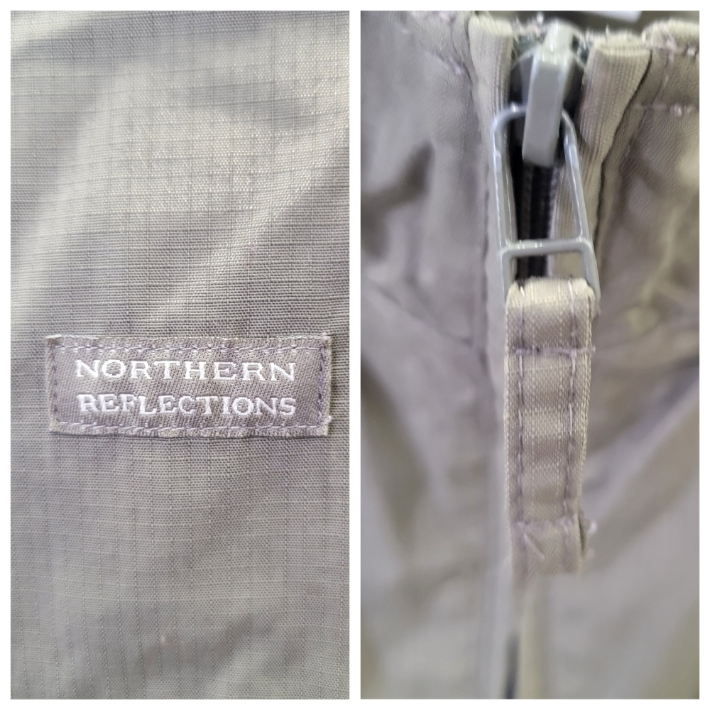 Northern Reflections Green Utility Cargo Vest Outdoor Coastal Gorpcore Womens XL - Picture 13 of 17